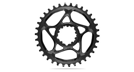 Absoluteblack round narrow wide direct mount kettenblatt für sram 12s getriebe schwarz