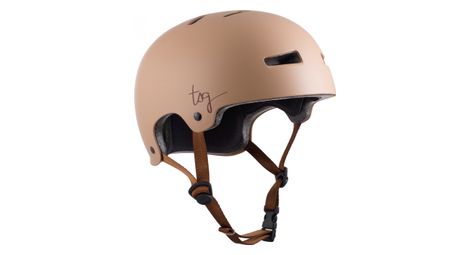 Casque bol femme tsg evolution solid color satin desert beige