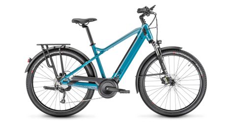 Vtc électrique moustache samedi 27 xroad 2 smart system shimano altus 9v 500 wh 27.5 bleu pétrole 2023