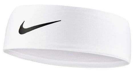 Unisex nike fury headband 3.0 ancha blanca
