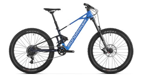 Elektrisch gefedertes kinder mountainbike mondraker f-play 24 sram gx 10v carrera blau 2024