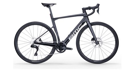 Bicicleta de carretera eléctrica BMC Roadmachine 01 AMP One Shimano 105 Di2 12 V 360 Wh 700 mm Negro Carbono 2027