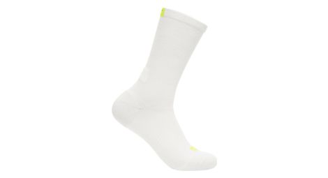 Hoka clifton crew mid high socks white