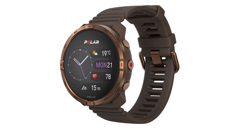 Reloj gps polar grit x2 marrón cobre