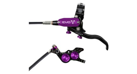 Frein avant hope tech4 evo gr4 noir / violet durite standard