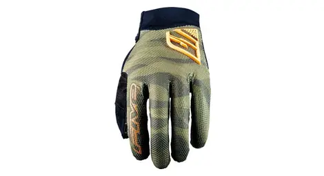 Five gloves xr-pro khaki / oranje handschoenen