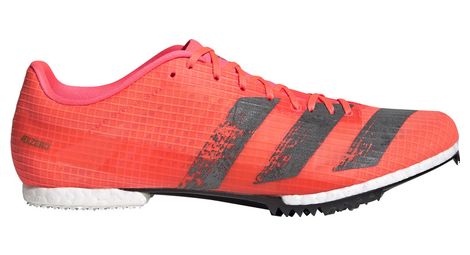 Chaussures d'athlétisme adidas adizero md orange