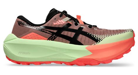 asics trabuco max 5 men s trail running shoes red green