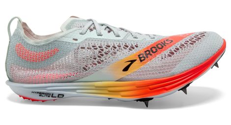 brooks hyperion elite ld track shoes blue orange unisex