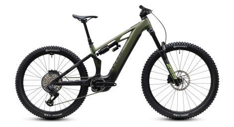 VTT Électrique Tout-Suspendu Cube Stereo Hybrid One77 HPC TM 800 Sram AXS 12V 800 Wh Bosch 120 Nm 29/27.5'' Vert Reed 2027