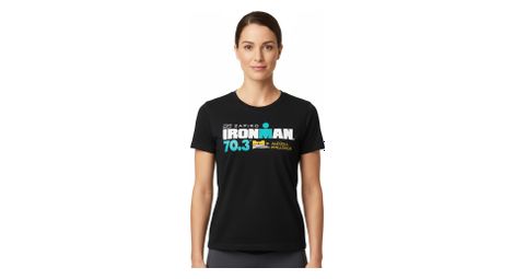 Ironman 70.3 Mallorca Kurzarm T-Shirt Schwarz Damen