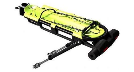 Porte-bagages avec cadenas intégré codex-u urban - jaune mat/noir