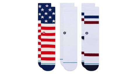 Chaussettes The Americana Crew (3 paires)