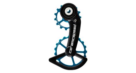Chape de derailleur ceramicspeed ospw standard pour sram red force axs bleu