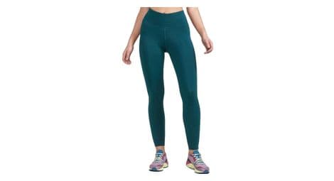 Long craft adv charge perforated blue tights da donna