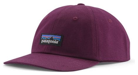 Casquette unisexe patagonia p 6 label trad violet