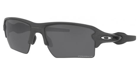 Lunettes oakley flak 2 0 xl steel prizm black irridium polarise oo9188 f8