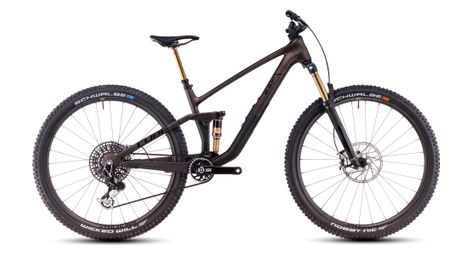 Cube stereo one44 c:68x slt full suspension mtb sram xx eagle axs 12s 29'' liquid lava iridescent grey 2025