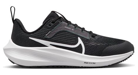 Chaussures de running enfant nike air zoom pegasus 40 noir blanc