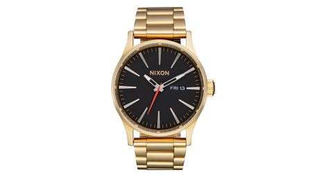Orologio nixon sentry unisex oro/nero acciaio