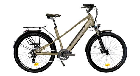 Bicicleta de exhibición - sunn urb over bicicleta eléctrica de ciudad shimano altus 8v 460 wh 650b gris 2023 l