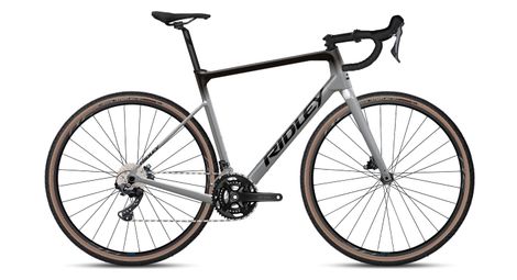 Vélo de gravel ridley grifn shimano grx 11v 700 mm gris battleship noir 2023