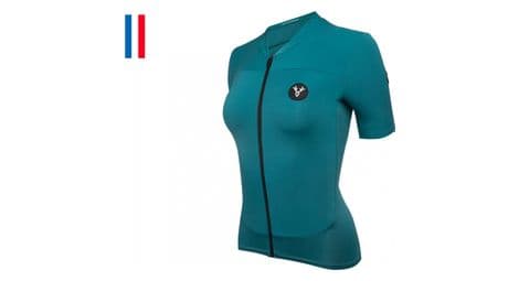 Lebram allos women's short sleeve jersey pelforth blue tailored fit