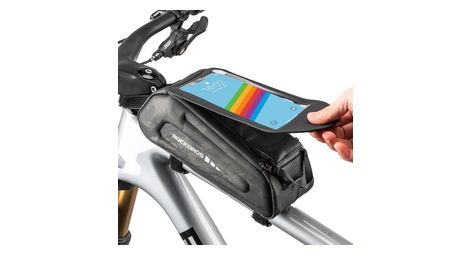 Sacoche de guidon EVA pour vélo - 1,7 L