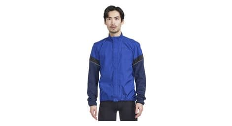 Chaqueta impermeable craft core endur hydro azul