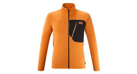 Giacca in pile millet seneca orange s