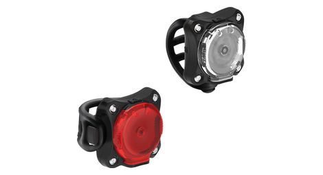 Paire d'éclairages lezyne zecto drive 250+ / zecto drive 200+ noir