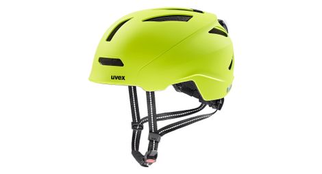 Casco Uvex Urban Planet LED Verde Lime
