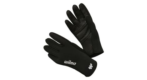 wilma carla women s long winter gloves black