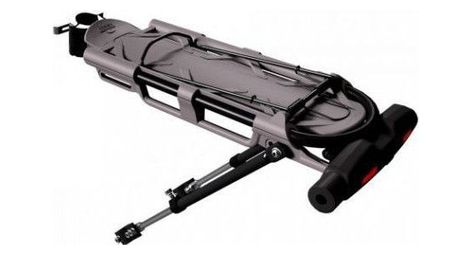 Porte-bagages avec cadenas intégré codex-u urban - gris