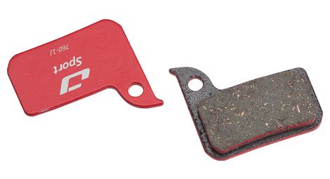 pair of jagwire brake pads for sram apex 1 cx1 force level red rival s700 s900