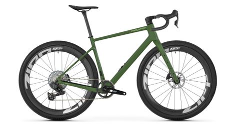 Vélo de Gravel Megamo West 02 Sram Rival XPLR AXS 13V 700 mm Vert 2026