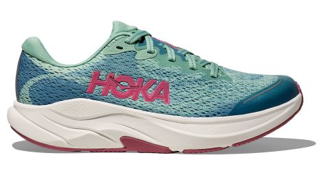 hoka rincon 4 running shoes green blue pink kids