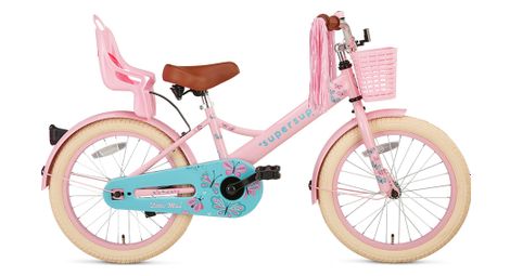 Velo enfant supersuper little miss 18 pouces rose