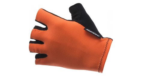 Gants santini brisk mesh summer orange