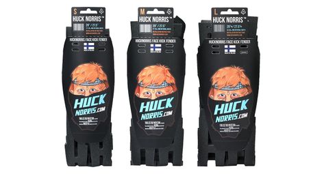 Mousse anti pincement huck norris noir paire