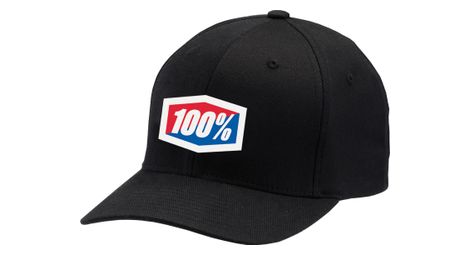 100% classic flex-fit cap black
