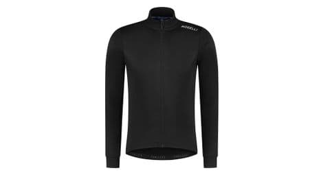 Maillot manches longues velo rogelli core homme noir