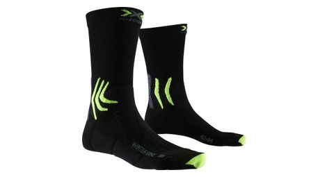 Chaussettes x-socks winter bike 4.0 noir / jaune 