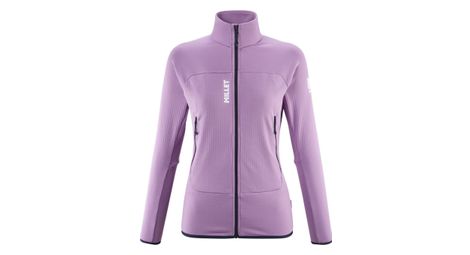 Polaire femme millet fusion grid violet