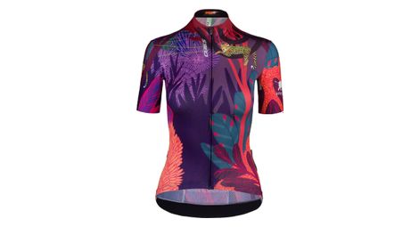 Maillot manches courtes q36 5 gregarius pro african wildlife foundation femme