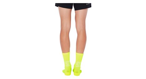Chaussettes Circle Speedy High Planet 2.0 Jaune