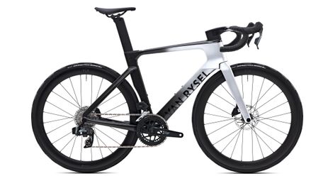Van rysel rcr-f pro road bike sram rival axs 12s 700 mm grigio lunare 2025