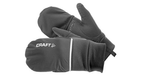 Gants 2 en 1 craft hybrid weather noir