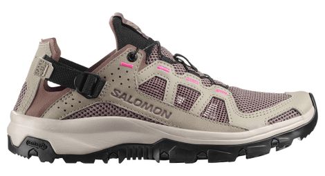 Zapatos anfibios Salomon Techamphibian 5 Beige/Rosa Mujer