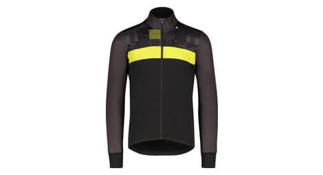 Bioracer spitfire tempest light thermal long sleeve jersey nero / giallo